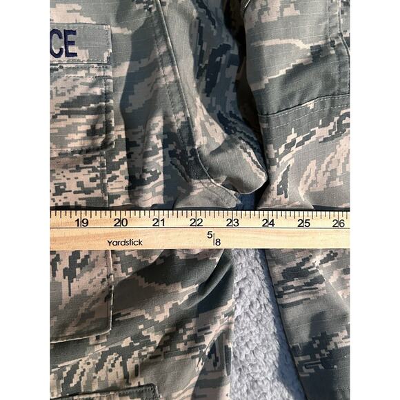 US Air Force Mens Utility Coat Camouflage Jacket Size 44 Short W Tech SGT Strip - Picture 10 of 16